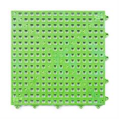 Dalles clipsable en grille vert 300x300x13mm (50 pièces)