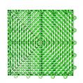 Dalles clipsable en grille vert 300x300x15mm (25 pièces)