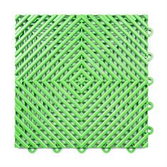 Dalles clipsable en grille vert 300x300x15mm (25 pièces)