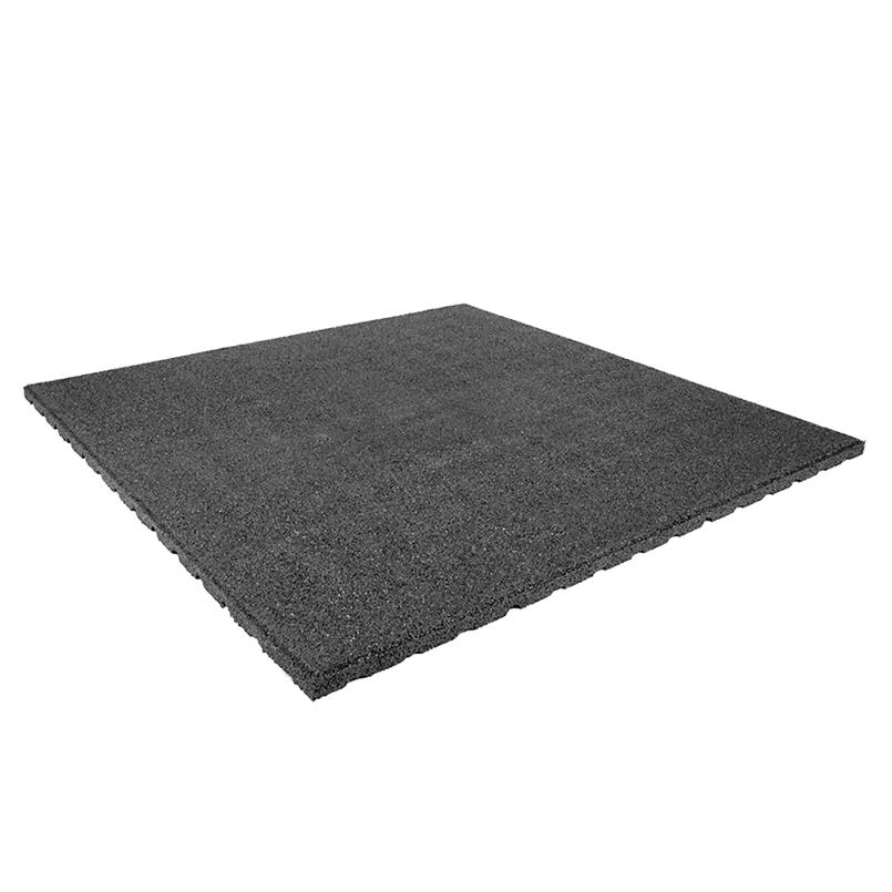 Dalles de terrasse gris foncé sans faux joint 100x100x2,5cm