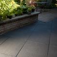 Dalles de terrasse noir 50x50x2,5cm