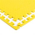 Dalles en mousse checker jaune 600x600x12mm (4 Dalles + bords)