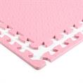 Dalles en mousse checker rose 600x600x12mm (4 Dalles + bords)