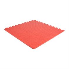 Dalles en mousse checker rouge 600x600x12mm (4 Dalles + bords)