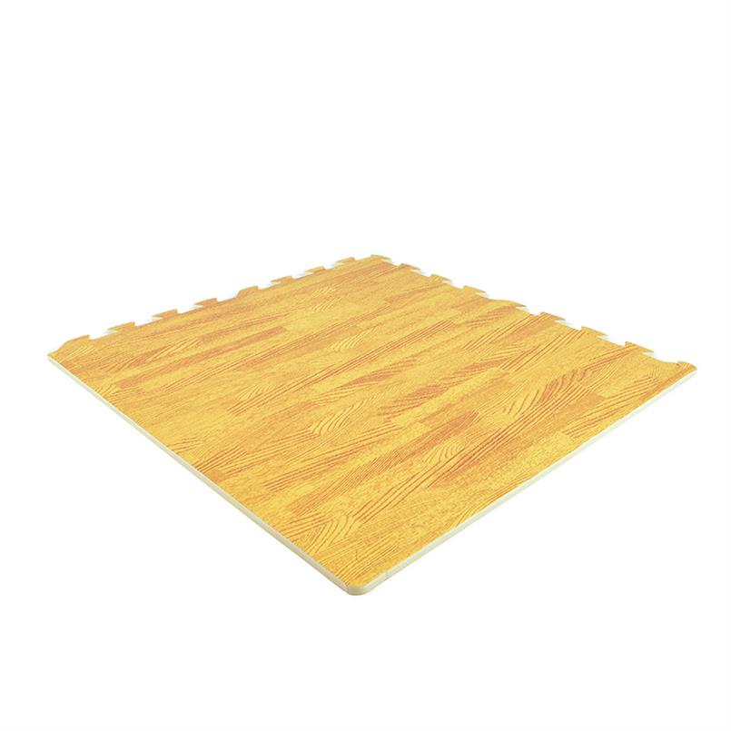 Dalles en mousse EVA bois 600x600x12mm (4 Dalles + bords)