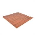 Dalles en mousse EVA bois sombre 600x600x12mm (4 Dalles + bords)