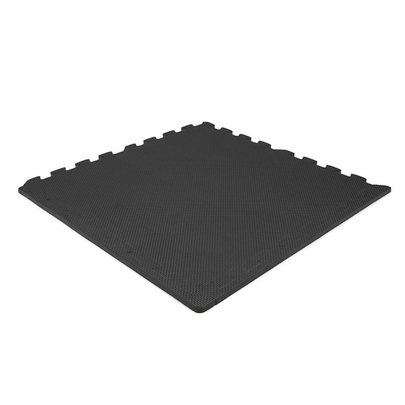 Dalles mousse checker noir 600x600x12mm (4 Dalles + bords)