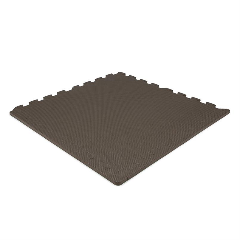 Dalles mousse checker taupe 600x600x12mm (4 Dalles + bords)