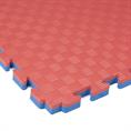 Dalles mousse EVA bleu/rouge 1000x1000x25mm