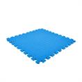 Dalles mousse EVA checker bleu 600x600x12mm (4 Dalles+bords)