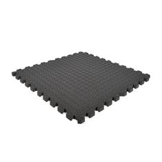 Dalles mousse EVA checker noir 620x620x25mm