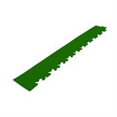 Dalles pièce d'angle vert 4mm