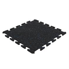 Dalles puzzle Ultra sport noir/bleu 500x500x8mm