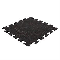 Dalles puzzle Ultra sport noir/rouge 500x500x8mm