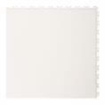 Dalles PVC aspect cuir blanc 500x500x5,5mm