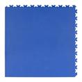 Dalles PVC aspect cuir bleu 500x500x5,5mm