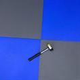 Dalles PVC aspect cuir bleu 500x500x5,5mm