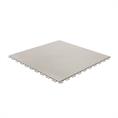 Dalles PVC aspect cuir gris clair 500x500x5,5mm