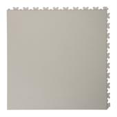 Dalles PVC aspect cuir gris clair 500x500x5,5mm