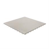 Dalles PVC aspect cuir gris clair 500x500x5,5mm