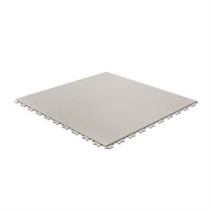 Dalles PVC aspect cuir gris clair 500x500x5,5mm