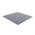 Dalles PVC aspect cuir gris foncé 500x500x5,5mm