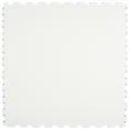 Dalles PVC clipsable checker blanc 530x530x4mm
