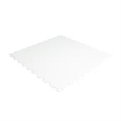 Dalles PVC clipsable checker blanc 530x530x4mm