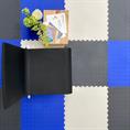 Dalles PVC clipsable checker bleu 530x530x4mm