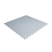 Dalles PVC clipsable checker gris clair 530x530x4mm