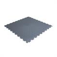 Dalles PVC clipsable checker gris foncé 530x530x4mm