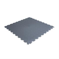 Dalles PVC clipsable checker gris foncé 530x530x4mm