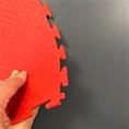 Dalles PVC clipsable checker rouge 530x530x4mm