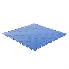 Dalles PVC clipsable Diamant bleu 500x500x4mm