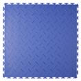 Dalles PVC clipsable Diamant bleu 530x530x4mm