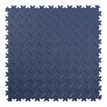 Dalles PVC clipsable Diamant bleu foncé 500x500x4mm