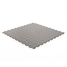 Dalles PVC clipsable Diamant gris foncé 500x500x4mm