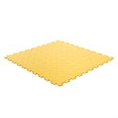 Dalles PVC clipsable Diamant jaune 500x500x7mm