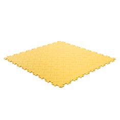 Dalles PVC clipsable Diamant jaune 500x500x7mm