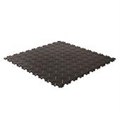 Dalles PVC clipsable Diamant noir 500x500x4mm