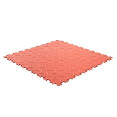 Dalles PVC clipsable Diamant terracotta 500x500x4mm