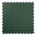Dalles PVC clipsable Diamant vert 500x500x4mm