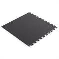 Dalles PVC clipsable Eclips noir 458x458x5mm