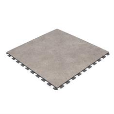 Dalles PVC clipsable gris 450x450x7,8mm