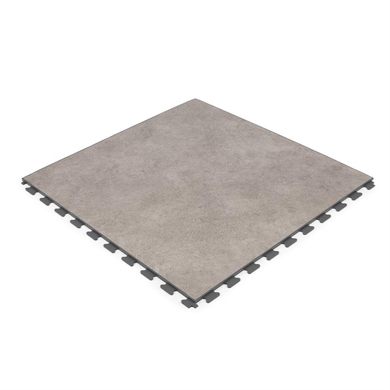 Dalles PVC clipsable gris 450x450x7,8mm