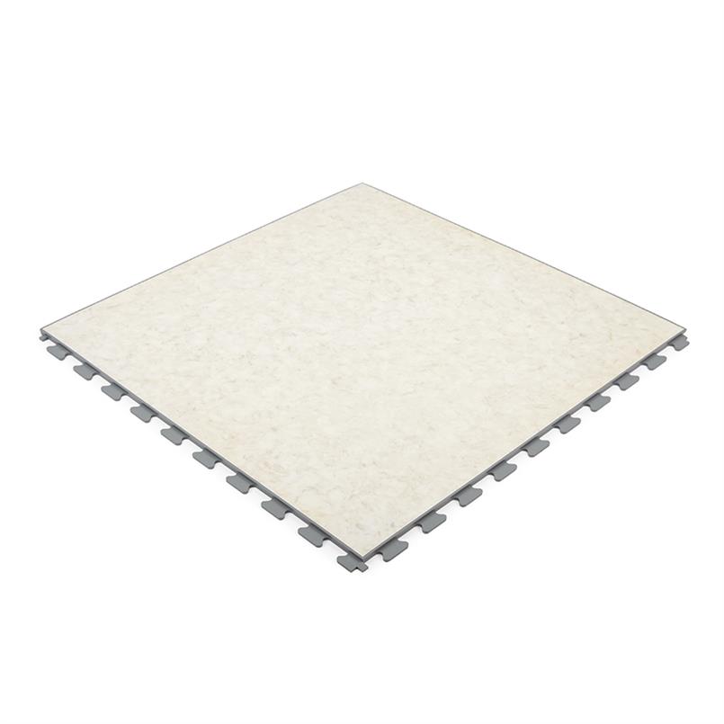 Dalles PVC clipsable marbre blanc 450x450x7,8mm