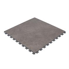 Dalles PVC clipsable marron 450x450x7,8mm