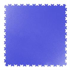 Dalles PVC clipsable martelé bleu 510x510x7mm