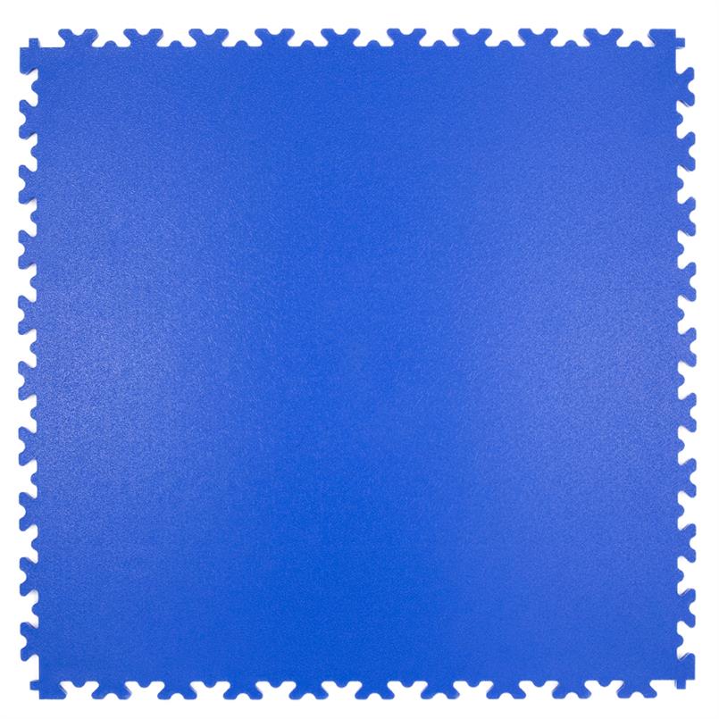 Dalles PVC clipsable martelé bleu 510x510x7mm