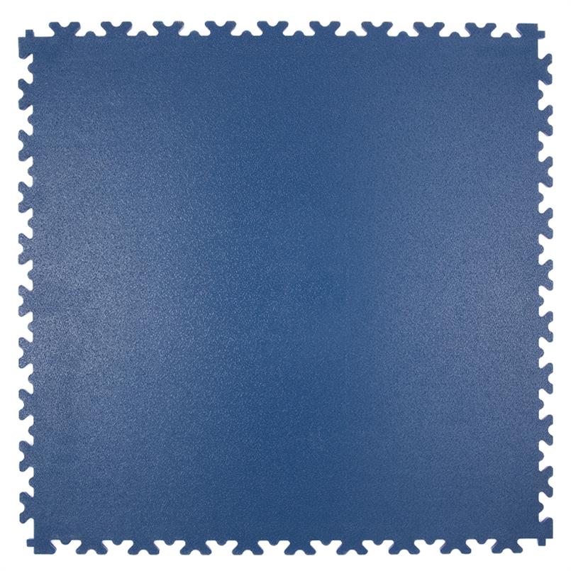 Dalles PVC clipsable martelé bleu foncé 510x510x7mm